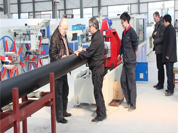 哈薩克斯坦客戶現場考察